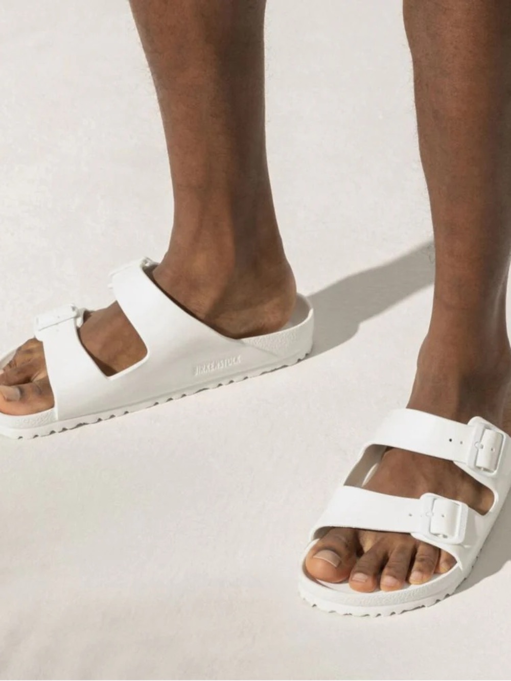 BIRKENSTOCK ARIZONA EVA IN WHITE size 43-regular fit